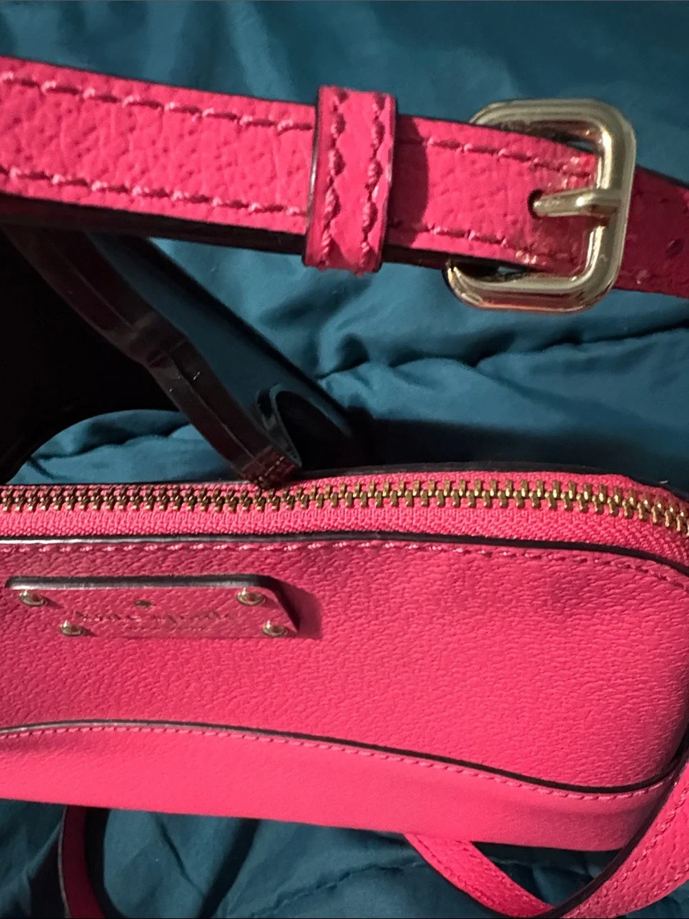 Kate Spade Wellesley Hanna Pebbled Leather Crossbody Bag - Sweetheart Pink